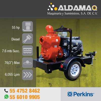 Motobomba 6” Cipsa MQ600TPN-TRLB