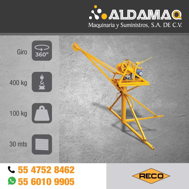 Malacate Integral Reco M400 500 Kg